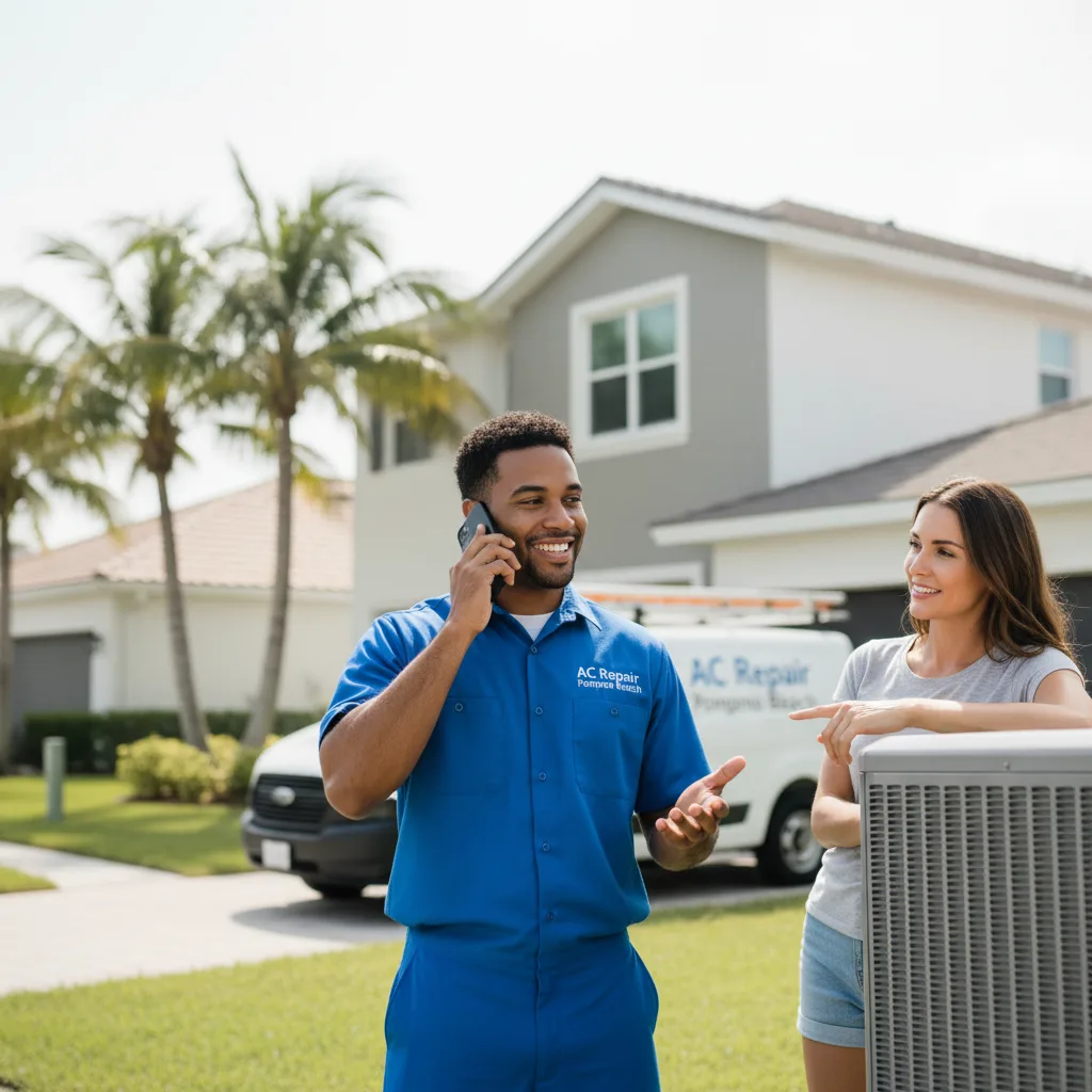 AC Repair Pompano Beach customer support in Cottage Hills